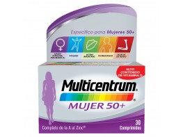 Imagen del producto Multicentrum mujer 50+ comprimidos