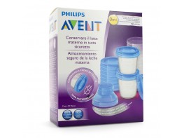 Imagen del producto Avent Recipientes leche materna 10uds