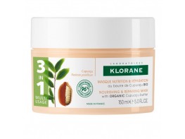 Imagen del producto Klorane mascarilla 3 en 1 cupuaçu 150ml