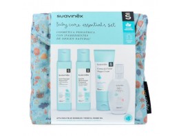 Imagen del producto Suavinex Baby Care Essential set de viaje tela azul