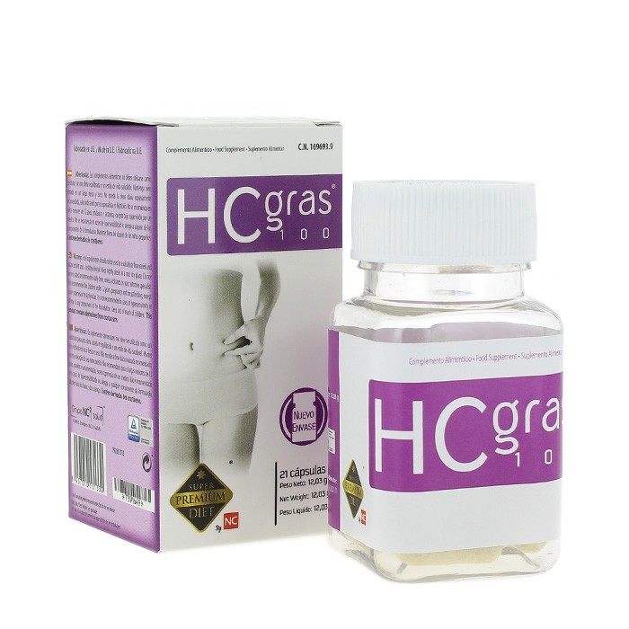 Imagen de HC GRAS 100 21 CAPSULAS