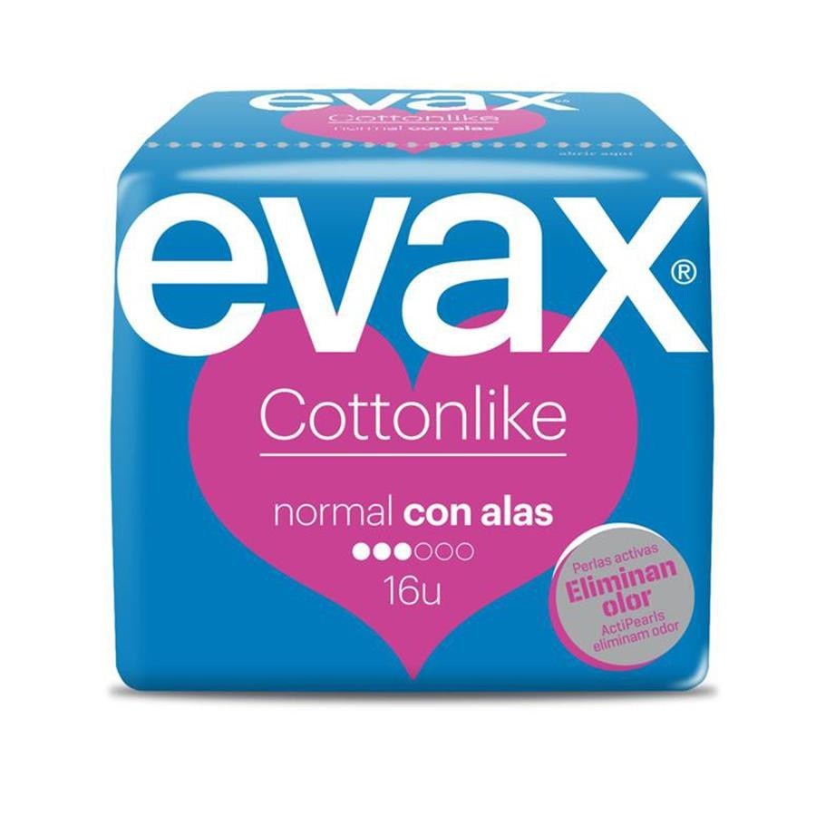 Imagen de Evax compresas cottonlike normal 16 uds