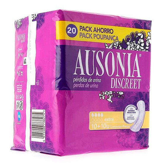 Imagen de AUSONIA DISCREET EXTRA 20 UDS